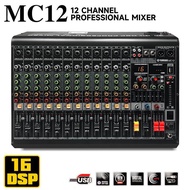 Mixer Yamaha MC 8 MC 12 pencampur audio mixer yamaha  8/12 Channel  Bluetooth