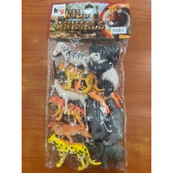 Wild Animal World Animal Happy Animal World Large Animal Figures Rubber Animal/s Miniature Animal/s