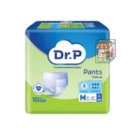 ( 2 PACKS ) DR.P PANTS VALUE ADULT M10 / L9 / XL8