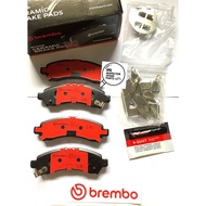 100% BREMBO PERODUA MYVI LAGI BEST AXIA BEZZA FRONT BRAKE PAD P99027