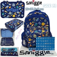 Smiggle Astronaut Bag/Smiggle Rocket Backpack (Earloop)/Smiggle Boy School Bag For Kindergarten Boys/Smiggle Junior Backpack Smiggle Alphabets Letters Name/School Bag And Boy Name