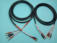 แท้ชัวร์ สายลำโพง Bi-Wire CANARE 4S11 Made in Japan ขั้ว Banana PALIC เลือกความยาวได้