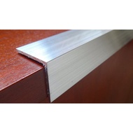 Aluminium Angle bar 2.8mm - Aluminum Equal Angle- 6/8" (9.53mm) - 2.8mm - Natural Anodized (silver) 