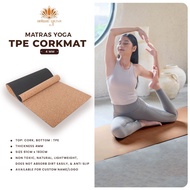 TPE Cork Yoga Mat TPE Cork Mat Yoga Pilates Yoga Mat/ / natural Cork Mat Yoga Yoga Mat/ Quality Yoga
