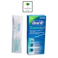 Oral-B Super Floss waxed mint 50pcs.