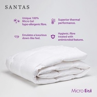 SANTAS ไส้ผ้านวม - รุ่น MICROGEL LUXURY  มีให้เลือก  4  ขนาด