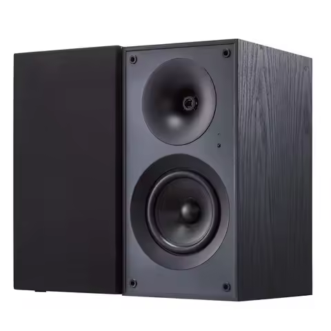 Powered Bookshelf Speakers, 25W x 2, Active Studio Monitor Speaker with 5.25 Inch Woofer, Bluetooth