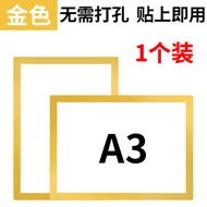 Hộp Lưu Trữ Tài Liệu A4 PVC Từ Tính Tấm Dán Tường Giá Đỡ Tài Liệu Khung Trưng Bày Trang Nháp Chèn Tà