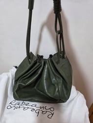 Rabeanco 橄欖綠單邊背包