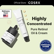 [COSRX ] The Retinol Cream & Oil (20ml), Powerful Wrinkle Killer, Pure Retinol, Anti-aging, Brighten