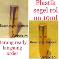 PREMIUM PLASTIK SEGEL ROLL ON 10ML/SEGEL PLASTIK BOTOL ROLL ON 10ML