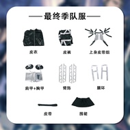 ชุดคอสเพลย์ฤดูที่ 4 ของ Anime Final Season Attack on Titan ของ Dusk Mist ชุดสามมิติ เอวัน ชุดนักวิทย