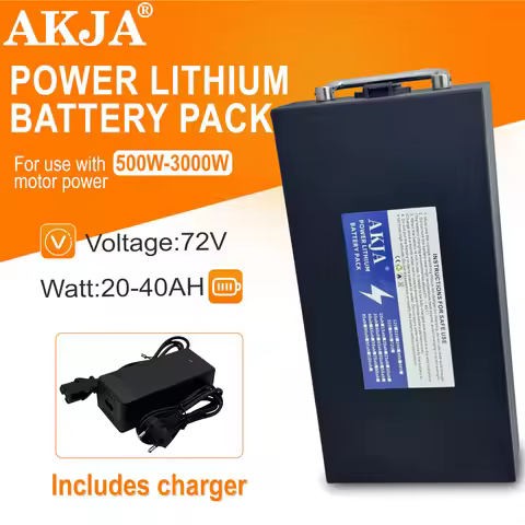 72V 18650 lithium-ion battery 20AH-100AH application for various electric vehicles 40AH battery mana