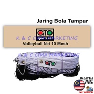 Jaring Bola Tampar / Volleyball Net 10 Mesh With Cable