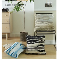 Cushion Cover Sofa Pillow Cover Pillow Case 45x45 30x50cm 50x50 Plush Cushion Covers Black Camel Squ