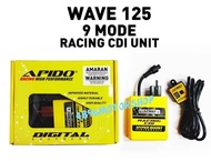 APIDO ( SIAP MAPPING LETUP ) 9 MODE RACING CDI LC135 V1-V7 EX5 DREAM WAVE100 KRISS100 E BONUS WAVE12