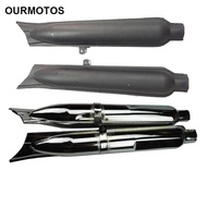 【Chat-support】 Ourmotos Motorcycle Exhaust Muffler Chrome Or Black 24hp 32hp Cjk750 Engine Ural Moto Case For R12 R71 M72 M1