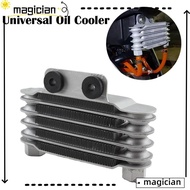 Original Oil Cooler Durable Aluminum Universal 5 Rows 65ml Motorcycle Engine Radiator For 100-250cc 
