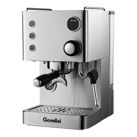 Gemilai G3007Z Private Label With Dual Boiler Pump Multifunctional Professional Electrical Espresso 