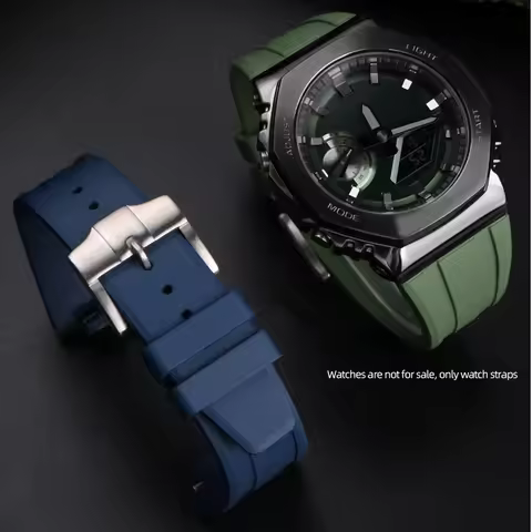 Rubber watch strap for Casio G-SHOCK 5611 GA-2100 GM-2100 GBM2100 Watchband casioak ga2110 gm2100 gb