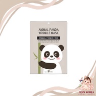 [daiso] Animal Panda Wrinkle Mask, N/A, 1pc / Korean Mask / Wrinkle Reduction / 100% Genuine by Cozy