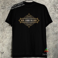 Jarvlyn - KAOS COTTON COMBED 24s DISTRO For Adult Men BATIK MOTIF MAN JADDA Sogan T-SHIRT PREMIUM