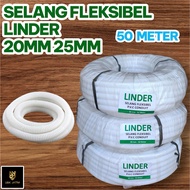 FLEXIBLE CONDUIT HOSE 20MM 25MM ROLL 50M STRONG ELECTRIC PVC CONDUIT