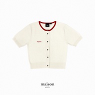 maison KEEPS | Mirin Knitted Top | เสื้อไหมพรมแขนสั้น