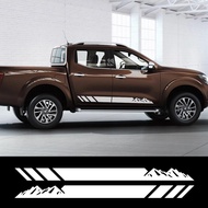 Car Door Side Stickers PIckup OFF ROAD Graphics Mountain Vinyl Decals For Nissan Navara NP300 D21 D2