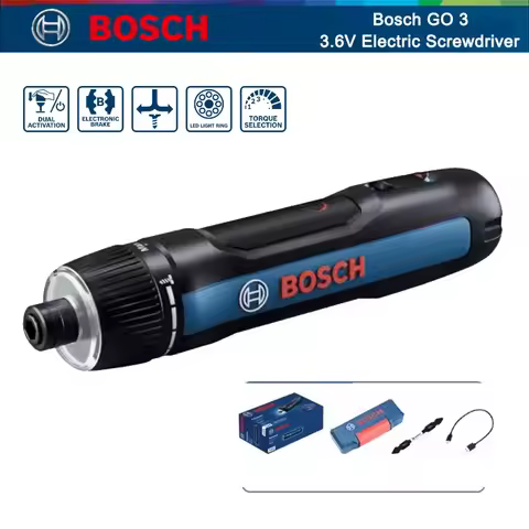 BOSCH Go 3 Electric Screwdriver Bosch GO Professional Smart Screwdriver Rechargeable Hand Drill Mult