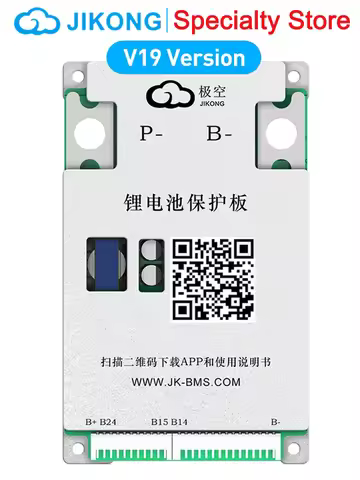 JK BMS Smart BMS 8S-24S 12V 24V 48V 72V Active Balance JIKONG BMS Smart BMS 40A 60A 100A 150A Lifepo