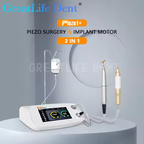 GCC MX EU SA AE Stock Dental Piezo Surgery & Implant Motor 2 in1 SURGIC TOUCH Surgical Drilling Piez