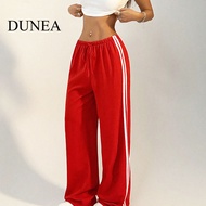 DUNEA Loose Casual Straight Pants