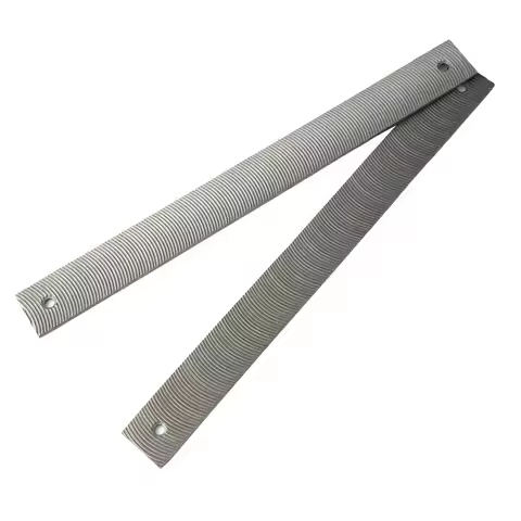 File Teeth File Home Tools Car Body Curved Silver Steel 1 PC 14 Inch File Holder Polisher Files For 