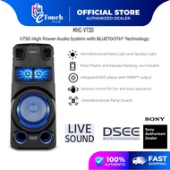Sony MHC-V73D High Power Audio System with Bluetooth Technology Karaoke/Gesture Control/Party Light/