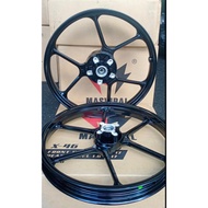 ❤️MASVIRAL RIM X46❤️ ✅colour > black ✅size >1.60/1.60-17 ✅model > LC135