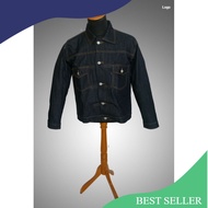 Simissty DENIM. Vintage RAW DENIM JACKET 15 OZ TYPE 2. Dark BLUE COLOR. Heavyweight DENIM/ Special