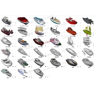Ship Yacht Ship Cargo Ship Sailing Ship Rhino Model Rhino/C4D/3DMAX/3D/STP Model