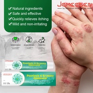Jemeesen Natural Eczema Cream Antibacterial Antiviral Relieve Itching Redness Psoriasis Ointment Her
