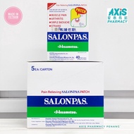 HISAMITSU SALONPAS PATCH FOR RELIEF ACHES &amp; PAINS With Vitamin-E EXP : 12/2025 *MADE IN JAPAN*