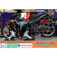 EXCITER 150 - A 10091 REMOVABLE STICKER