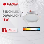 Selamat 6 inch LED Downlight (Daylight) 6" Down Light