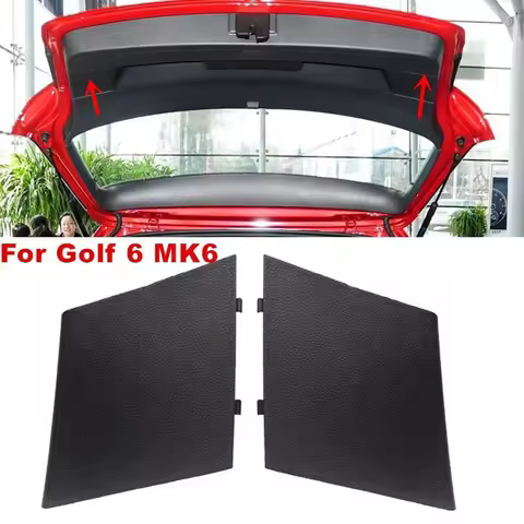 2pcs car Rear Tailgate Inspection Covers Trunk Lid Trim Inspection Covers Parts 5K6867658 82V 5K6867