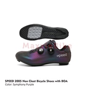 SPEED Sepatu Sepeda Non Cleat Sepeda lipat Road MTB Model 2005 Cycling Non Lock Shoes Men Women 2BOA