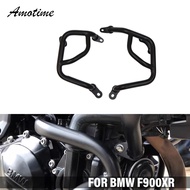 กันชนสีดำล่างสำหรับมอเตอร์ไซด์โครงป้องกันห้องเครื่องป้องกันสำหรับ BMW F900XR F900R 2020-2021 F900 R