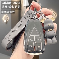 Changan Key Cover Changan keychain CS35 Plus CS55 Plus CS75 Plus Key Protector Bag Holder Casing Key