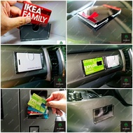 Acrylic Card Holder / Car Mounted Card Holder / Holder / Can Slot 4pcs Card
