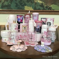 Starbucks2019New Year Pig Year Pig Cup Cute Pink Pig Mug Cover Sakura Cup Vacuum Cup