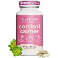 VITA-PCOS Cortisol Supplement for Women – Cortisol Vitamins for Endocrine & Energy Stabilizing Formu