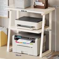 全城熱賣 - 印表機放置櫃 桌面置物架 小型加高影印機支架 辦公桌工位臺面收納架
